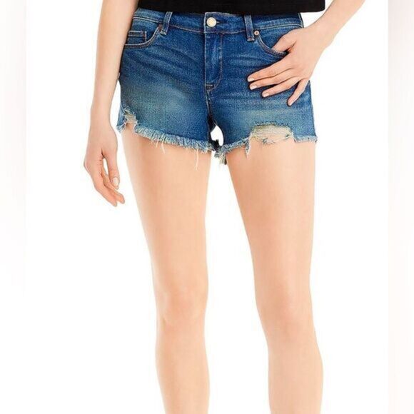 NWT Blank NYC Women’s The Astor Cut Off Denim Jean Shorts - Size 27” - Picture 1 of 7